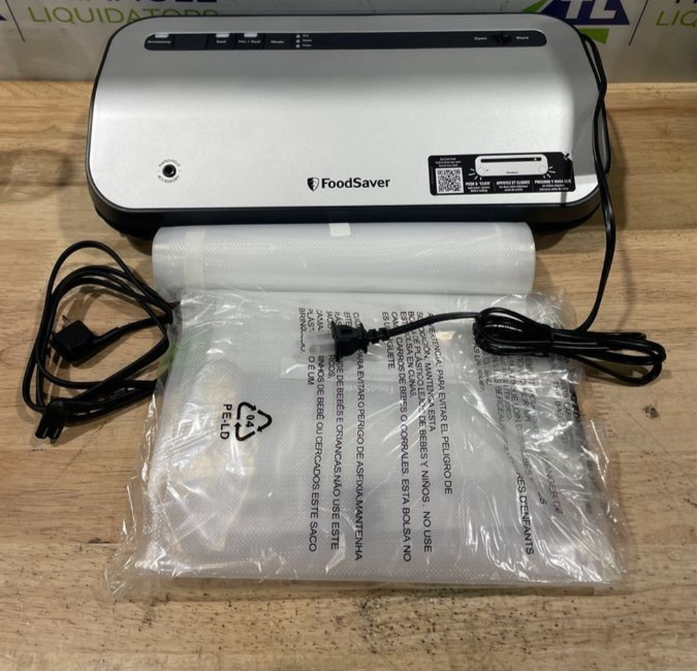 New Open Box FoodSaver Preserve Vacuum Sealer 14-Piece Starter Kit w/ Bag Rolls